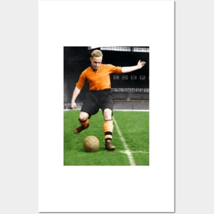 Wolverhampton Legend Billy Wright Posters and Art